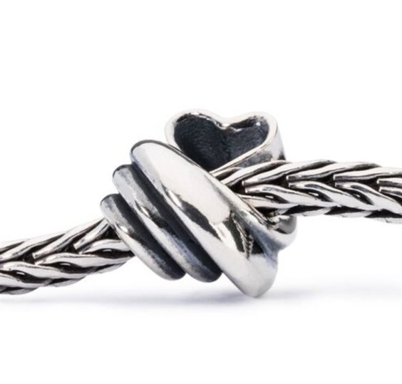Charm Trollbeads in Argento CONCHIGLIA D'AMORE - CONCHIGLIA D'AMORE